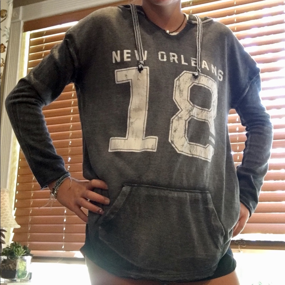 Cozy grey sweater (S)